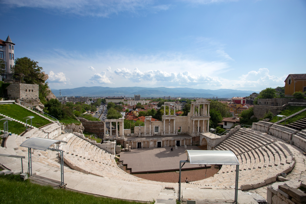 Amfitheater Plovdiv, Bulgarije