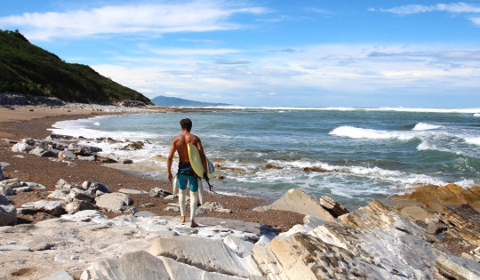 spots de surf pays basque