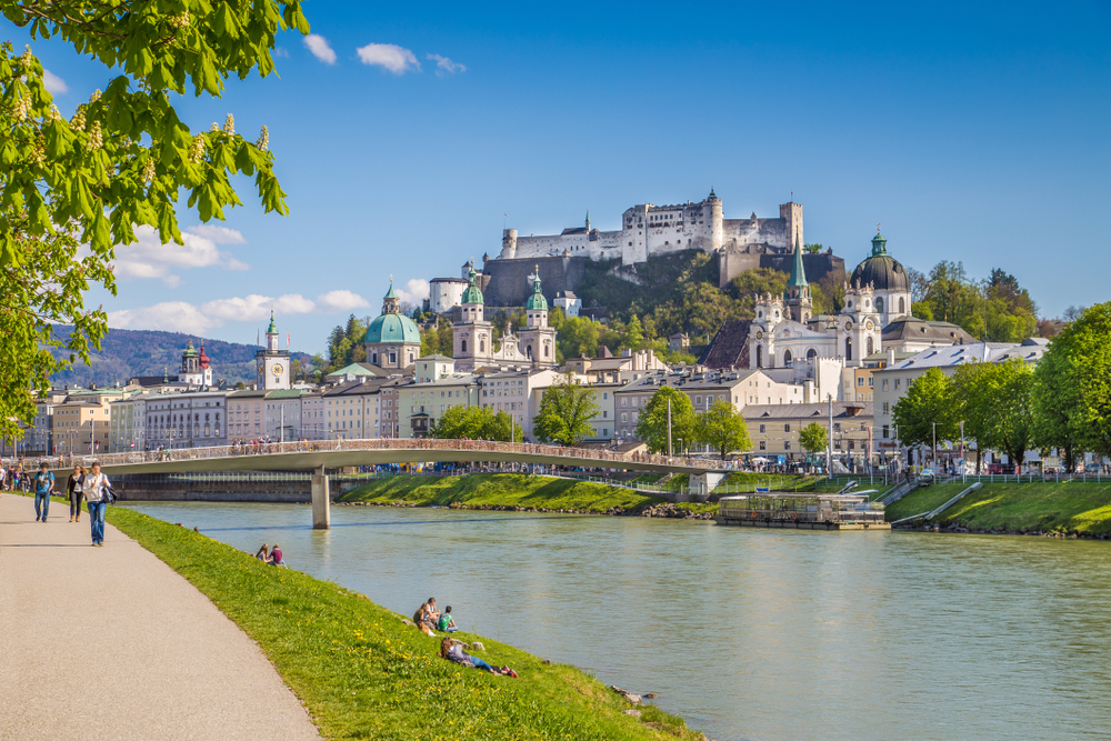 Salzburg skyline