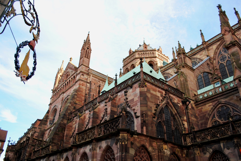 plus beaux endroits de France : cathédrale de Strasbourg