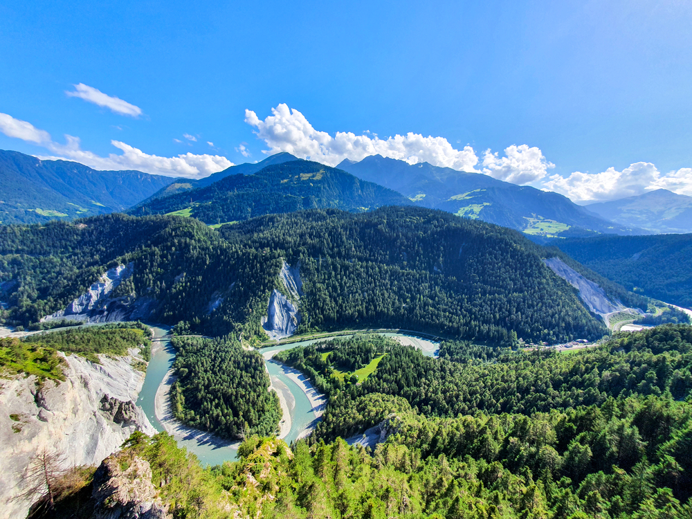 randonnées des grisons, grand canyon suisse