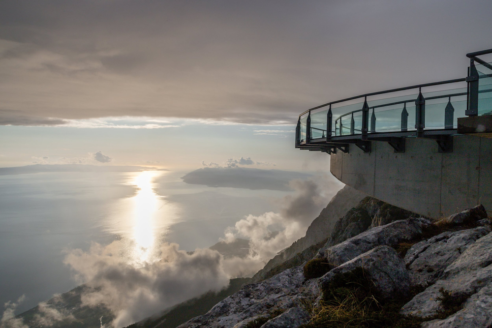 montagne croatie: Skywalk Biokovo