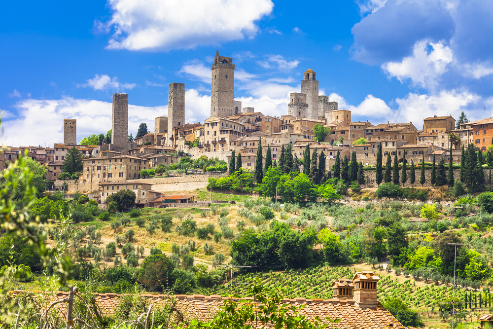 plus belles villes italie : San Gimignano