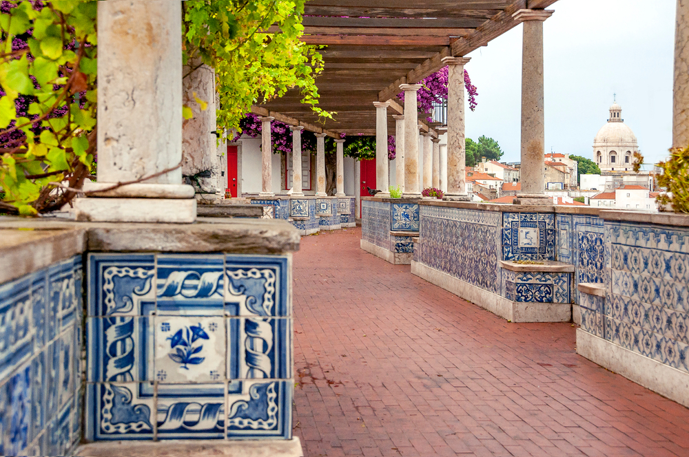 Azulejos, historisch centrum Lissabon